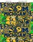 Sykel Enterprises-University of Michigan Cotton Fabric-Michigan Wolverines Pop Art Cotton Quilting Fabric
